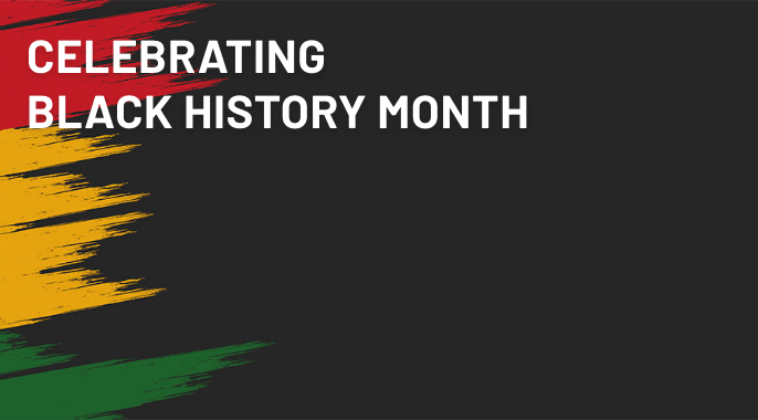Black History Month small banner